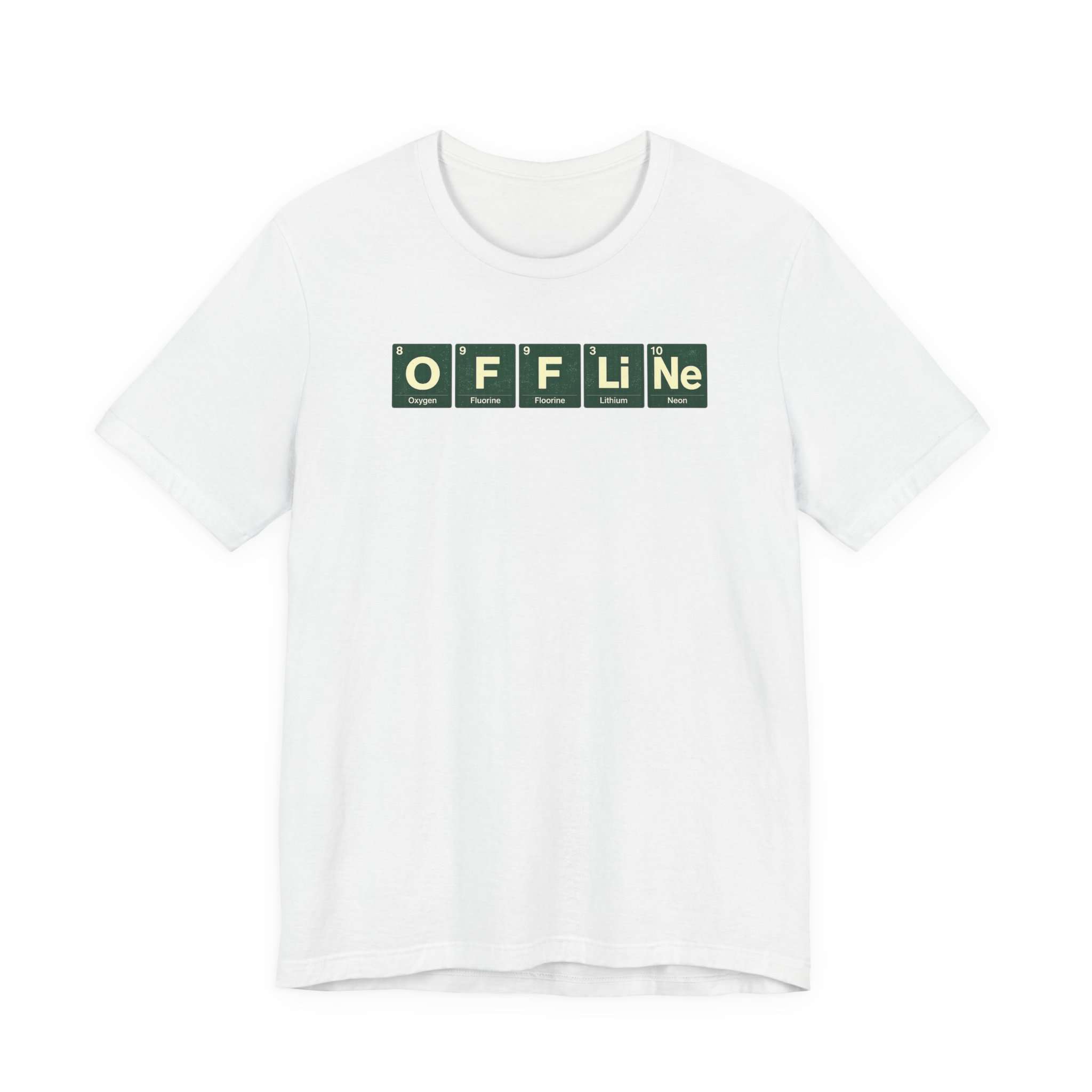 Periodic Table Offline T-Shirt - Image 2